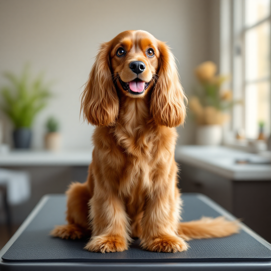 how to groom a cocker spaniel coat
