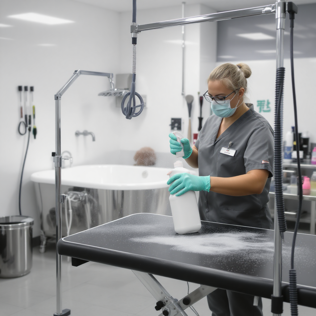 Professional Pet Grooming Salon Hygiene & Maintenance Guide