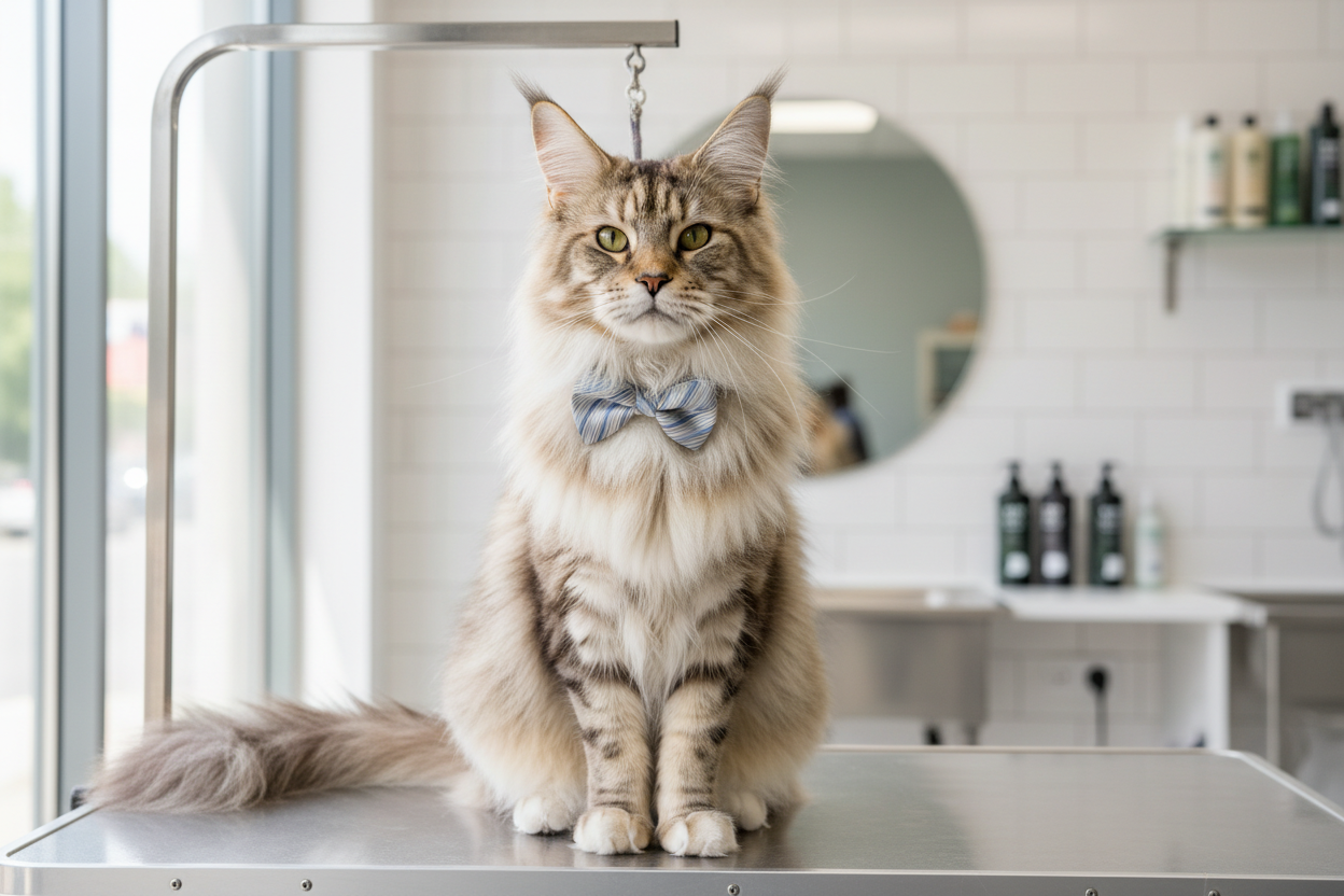 Professional Maine Coon Show Grooming: A Complete Expert Guide for Groomers and Breeders