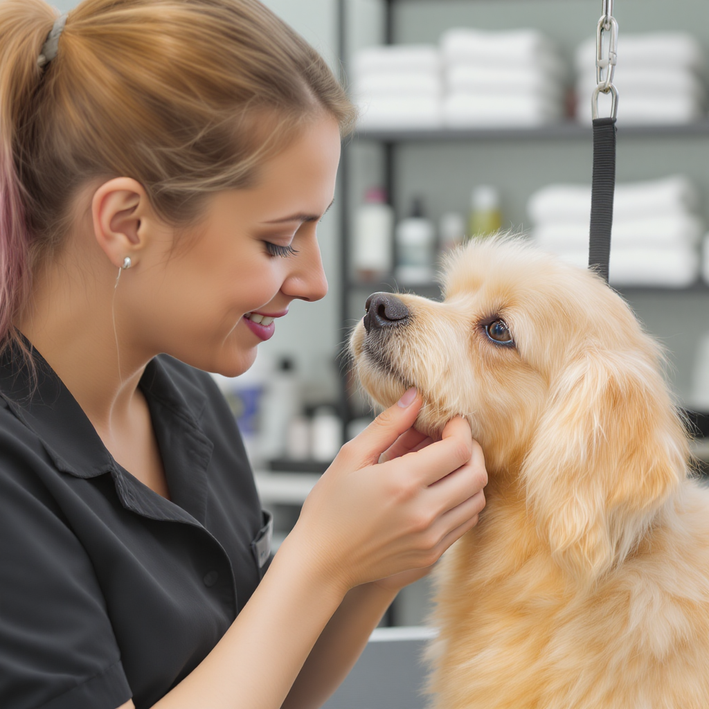 dog nose pigment changes showing winter nose discoloration and healthy nose texture