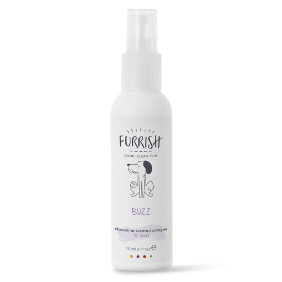 Furrish Buzz Cologne 150ml – Lavender and Mint Scented Spray, Refreshing Long-Lasting Fragrance