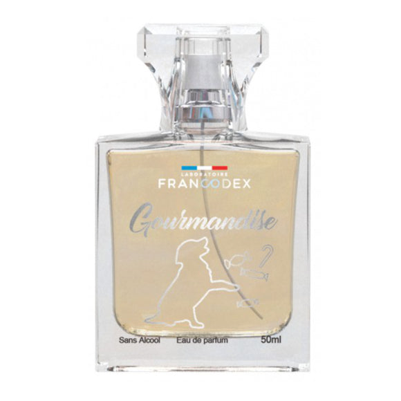 Francodex Gourmandise Dog Perfume 50ml – Vanilla Scent, Long-Lasting Fragrance Formula