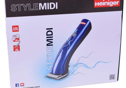 Heiniger Style Midi Trimmer – Cordless Professional Grooming Tool with Adjustable Blade