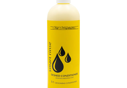Chris Christensen Smart Rinse Deshed Conditioner – Moisturizing 1:8 Concentrate, Eases Undercoat Removal, 473ml