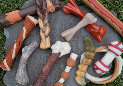 Nylabone Power Chew Gator Tail Alternative – Hard Alligator Tail Chew, Chicken Scented, Durable Design