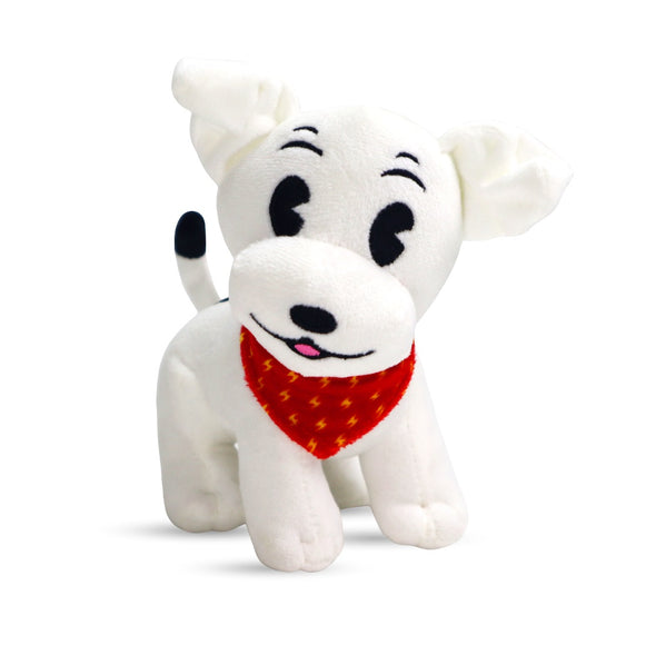 Dashi Pudgy Plush Toy – 13cm Soft Squeaker Betty Boop Dog Character, Durable Design