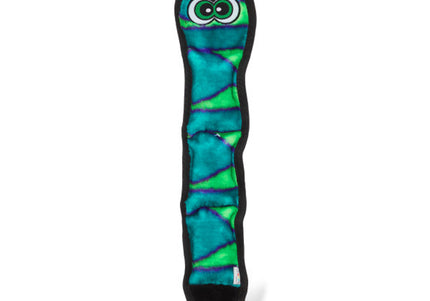 Outward Hound Durablez Snake Blue – Tough Squeaky Dog Toy, Unfilled, Long-Lasting Fun