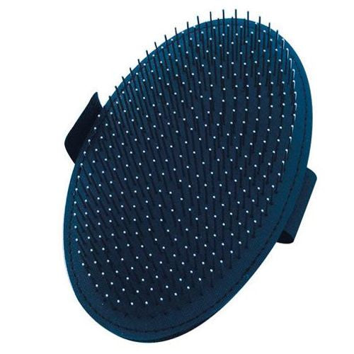 Show Tech Terrier Palm Pad – Ergonomic Handheld Grooming Brush with Flexible Bristles