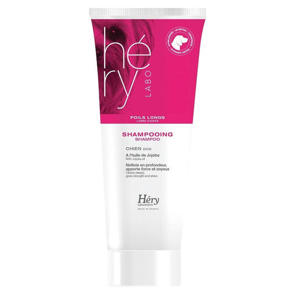 Hery Poils Longs Shampoo – Gentle Cleanser for Long Coats, 200ml Bottle