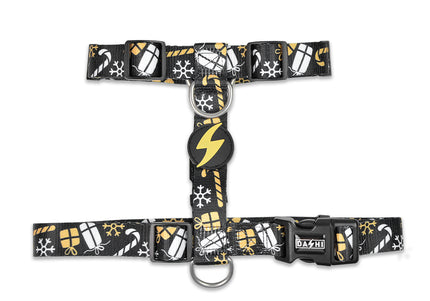 Dashi Spark Back Harness – Christmas Gift Pattern, Large Size, Comfortable and Secure Fit