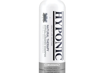 Hyponic Hypoallergenic Unscented Dog Shampoo, All Coat Types