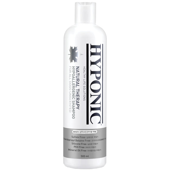 Hyponic Hypoallergenic Unscented Dog Shampoo, All Coat Types