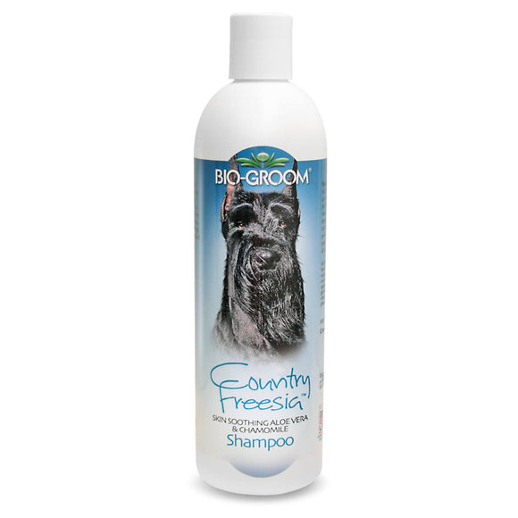 Bio-Groom Country Freesia Shampoo – Concentrated Cleansing and Moisturizing Formula, Freesia Scent, 355ml
