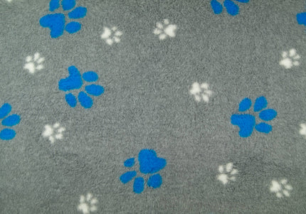 Blovi DryBed A+ Anti-Slip Grooming Bed – Gray-Blue, 100x75cm, Soft and Durable