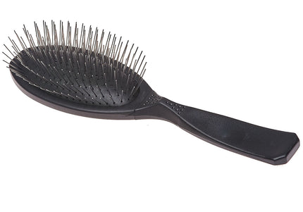 Madan Large Pin Brush – Ergonomic Handle, 22mm Soft Metal Pins, Sky Blue, Professional Quality