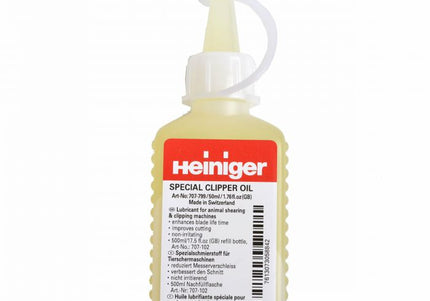 Heiniger Special Clipper Oil – Precision Blade Lubricant, 50ml Bottle for Smooth Operation