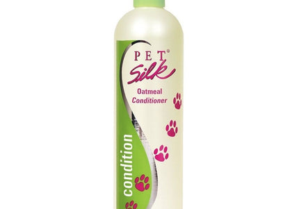 Pet Silk Oatmeal Conditioner – Concentrated Moisturizing Formula, Soothes Dry Sensitive Skin, 473ml