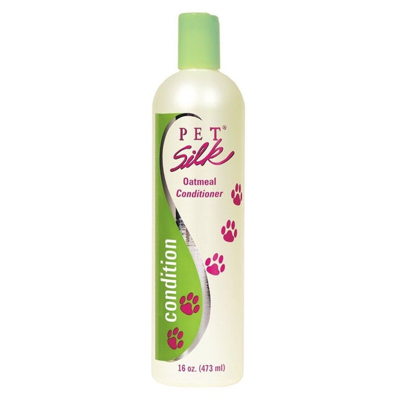 Pet Silk Oatmeal Conditioner – Concentrated Moisturizing Formula, Soothes Dry Sensitive Skin, 473ml