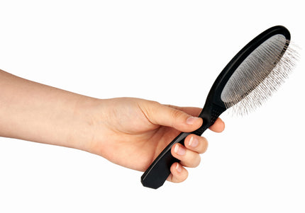 Show Tech Ultra-Pro Side Soft Slicker Brush 22mm – Left-Handed, Gentle Poodle Brush, Small Size