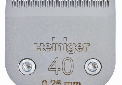 Heiniger Blade No. 40 – Precision Steel Cutting Blade, 0.25mm Ultra-Fine Finish