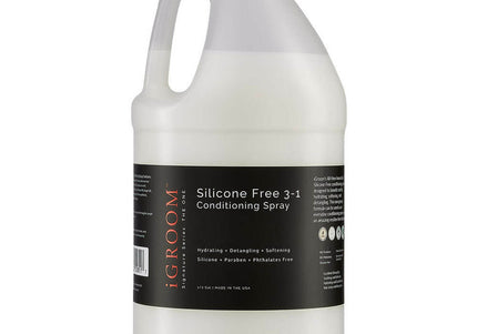 iGroom 3-in-1 Conditioning Spray – Silicone-Free Nourishing Formula, 1.9L