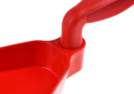 V7 Ypsilon Dustpan – Red, Ergonomic Design for Effortless Hair and Dirt Collection