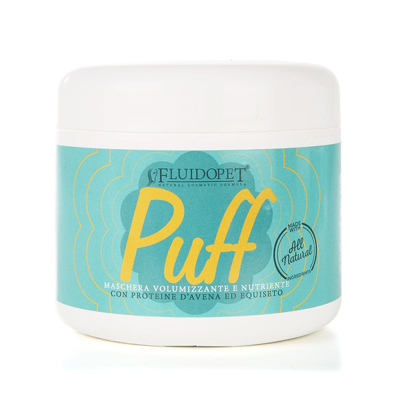 FluidoPet Puff Volumizing Mask – Coat-Enhancing Formula, Boosts Fur Volume, 250ml