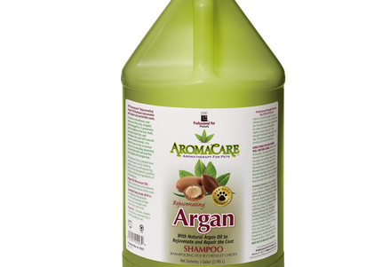 PPP AromaCare Argan Oil Shampoo – Concentrated Rebuilding Formula with Regenerating Argan Oil, 3.8L