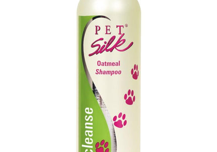 Pet Silk Oatmeal Shampoo – Gentle Concentrated Formula with Soothing Oatmeal, 473ml