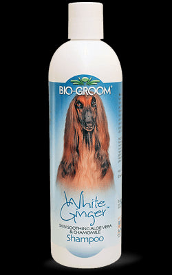 Bio-Groom White Ginger Cleansing and Moisturizing Shampoo – Soothing Formula with Delicate Scent, 355ml