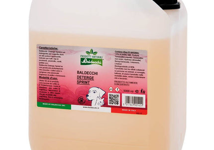 Baldecchi Sprint Cleansing Liquid 5L – Powerful Surface Cleaner, Odor-Eliminating Formula