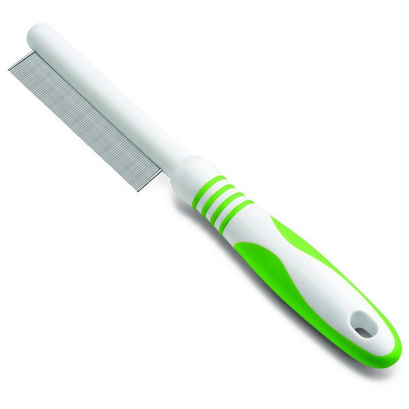 Andis Plastic Flea Comb – Fine-Toothed Grooming Tool with Ergonomic Handle