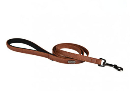 Doogy Classic Eco-Leather Leash Brown – Small Size, Durable and Comfortable Design