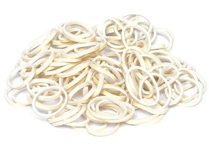 Paw Marks Latex Wrapping Bands 16mm – Super Durable Large Hair Curlers, 1500 Sky Blue Pieces