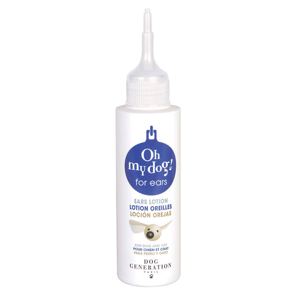 Oh My Dog Ear Care Liquid 125ml – Gentle Boric Acid Formula, Fast-Acting Cleanser