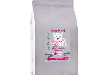 Lovi White Breed Puppy Starter Kit – Complete Food and Coat Care Essentials Set