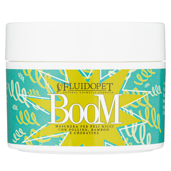 FluidoPet Boom Mask – Professional Keratin Conditioning Mask, Enhances Curly and Terrier Coats, 100ml