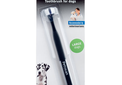 Petosan Double-Head Toothbrush – Large Size, Ergonomic Design, Effective Dental Cleaning