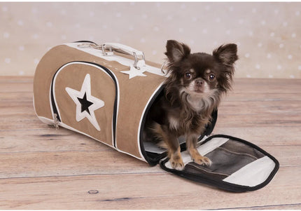 Flamingo Star Pet Carrying Bag – Lightweight Travel Box, 8kg Capacity, 45x31x27cm