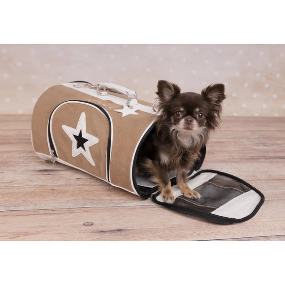 Flamingo Star Pet Carrying Bag – Lightweight Travel Box, 8kg Capacity, 45x31x27cm
