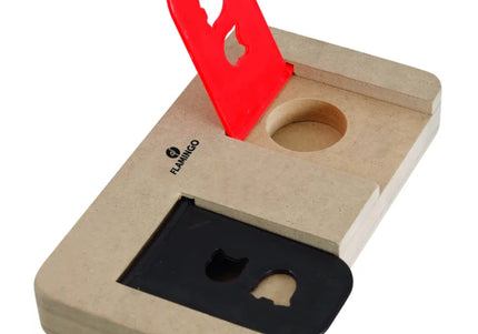 Flamingo Braintrain Riddle Mini Intelligence Toy – Interactive Puzzle, 22x12cm