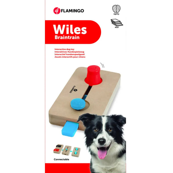 Flamingo Braintrain Wiles Mini Intelligence Toy – Interactive Puzzle, Compact 22x12cm Design