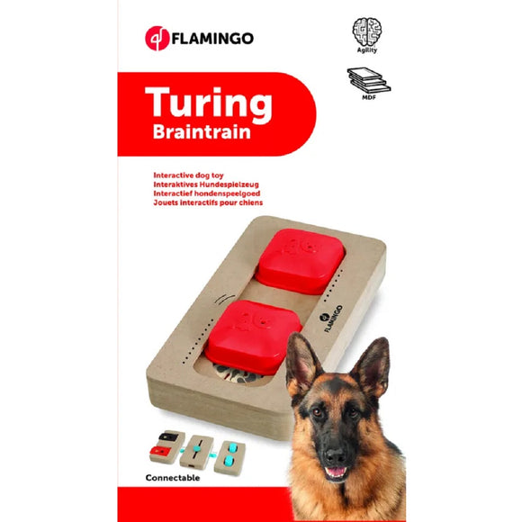 Flamingo Braintrain Turing Mini Intelligence Toy – Interactive Puzzle, 22x12cm Durable Design