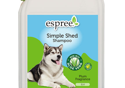Espree Simple Shed Shampoo – 5L, Reduces Shedding with Gentle Cleansing Formula