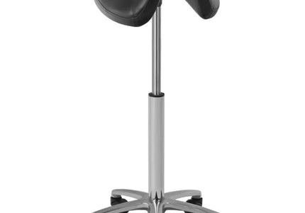 Activ 001B High Saddle Stool – Adjustable Height, Ergonomic Black Design
