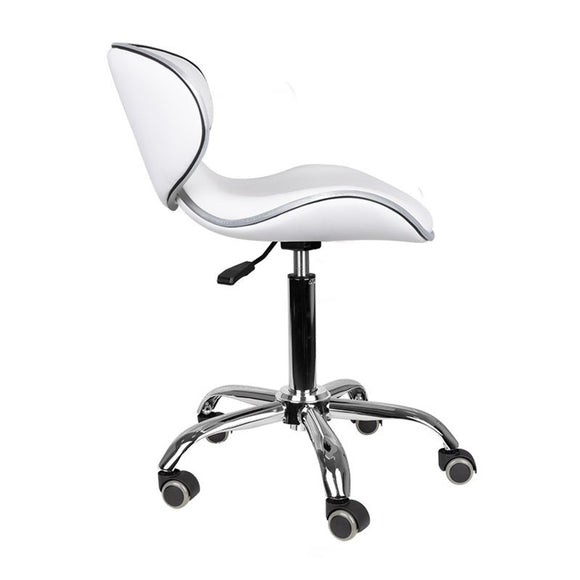 Gabbiano Q 4599 Grooming Chair – Adjustable Height, Supportive Backrest, White Finish