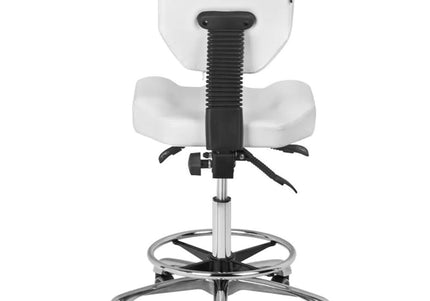 Activ A-4299 Contoured Grooming Chair – Comfortable Rocking Design in White Finish