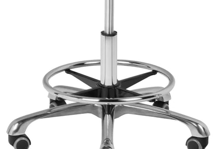 Activ A-4299 Contoured Grooming Chair – Comfortable Rocking Design in White Finish