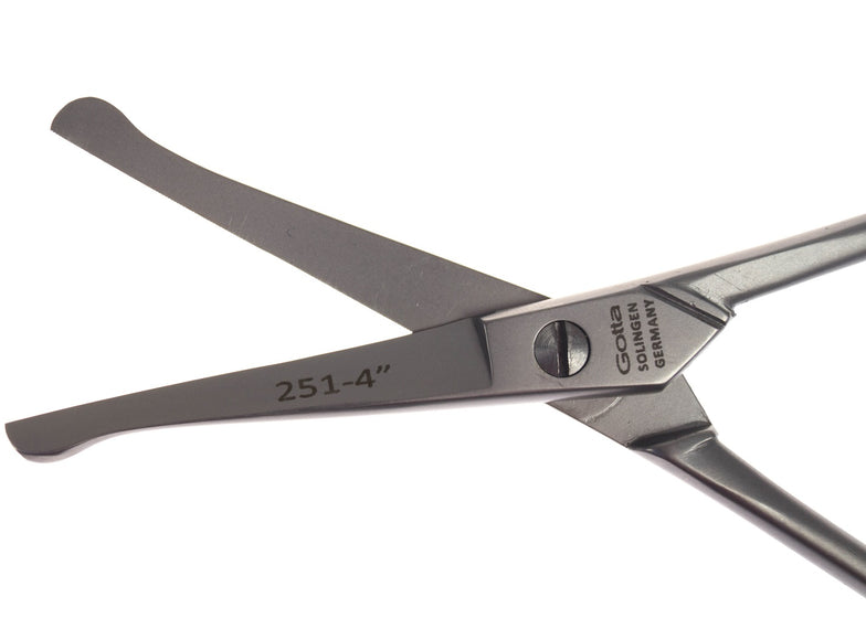 Gotta Solingen 4-Inch Curved Safety Scissors – Precision Stainless Steel, 10.5cm
