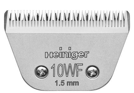 Heiniger Saphir Blade 10WF – Wide Snap-On Clipper Blade, 1.5mm Precision Cut